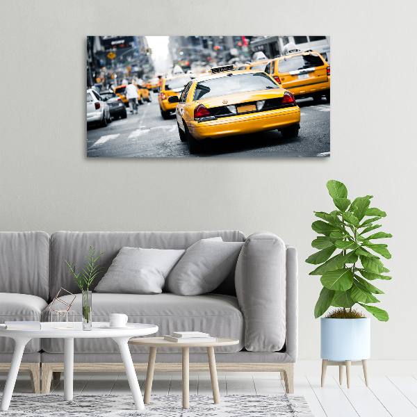 Foto op canvas New Yorkse taxi's