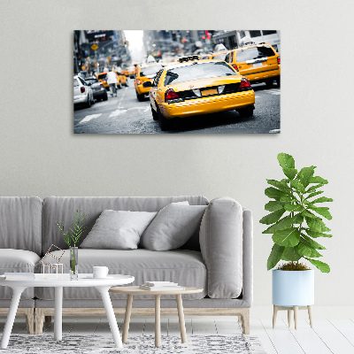 Foto op canvas New Yorkse taxi's