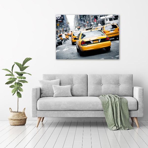 Foto op canvas New Yorkse taxi's