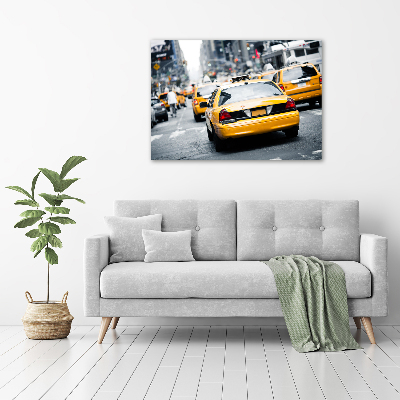 Foto op canvas New Yorkse taxi's