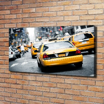 Foto op canvas New Yorkse taxi's