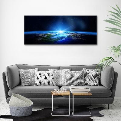 Canvas foto Planeet Aarde