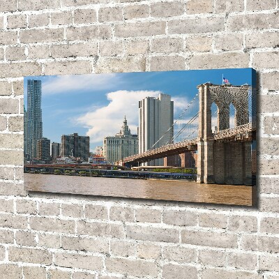 Schilderij op canvas Brooklynbrug