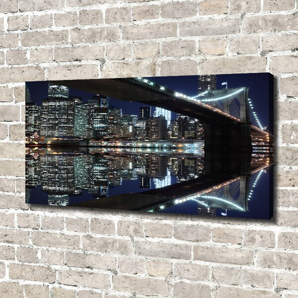 Foto canvas Brooklynbrug