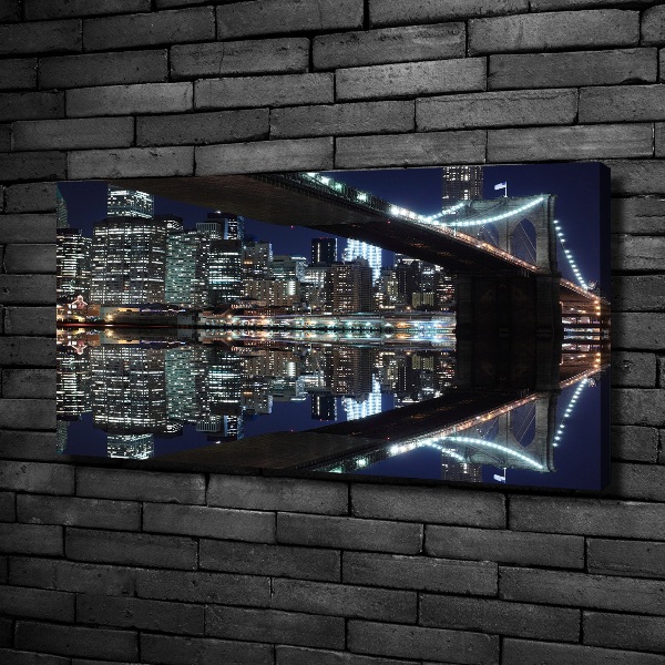 Foto canvas Brooklynbrug