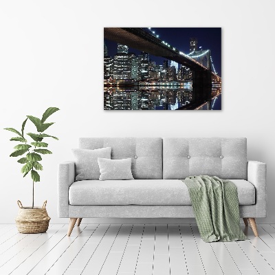 Foto canvas Brooklynbrug