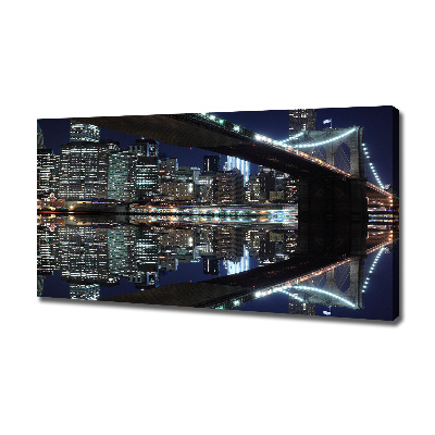 Foto canvas Brooklynbrug