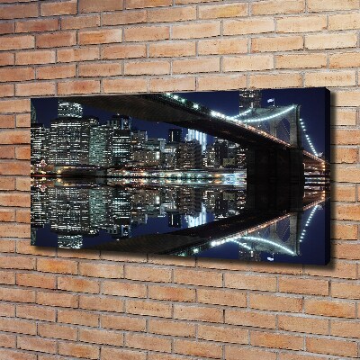 Foto canvas Brooklynbrug