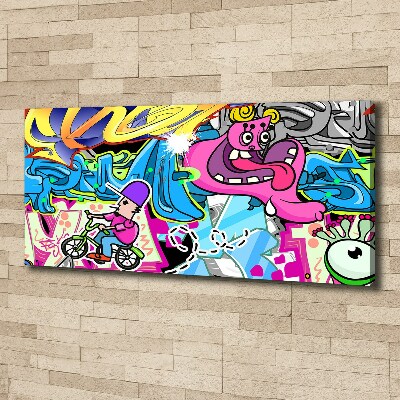 Foto op canvas Graffiti