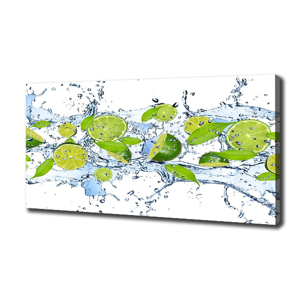 Foto op canvas Limoenen en water