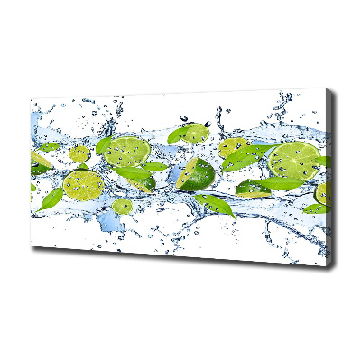 Foto op canvas Limoenen en water