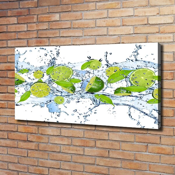 Foto op canvas Limoenen en water