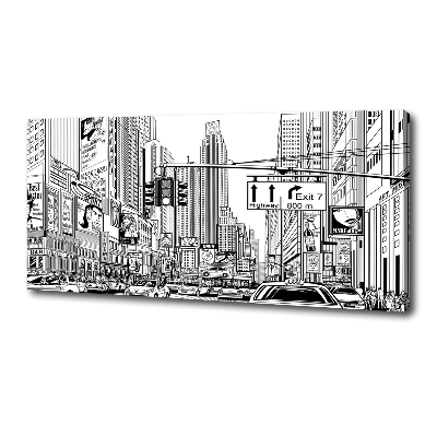 Canvas schilderij Straten van New York