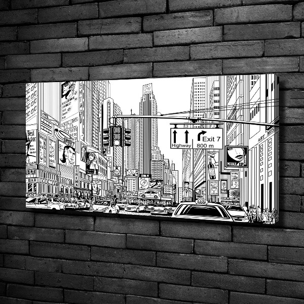 Canvas schilderij Straten van New York