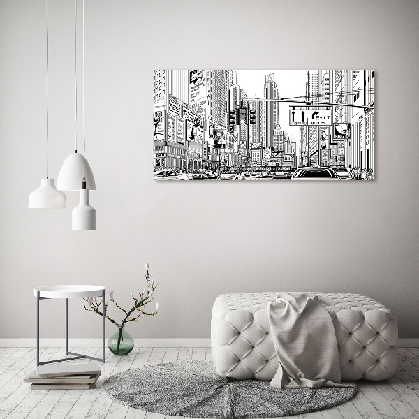 Canvas schilderij Straten van New York
