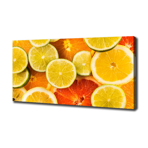 Foto canvas Citrusvruchten