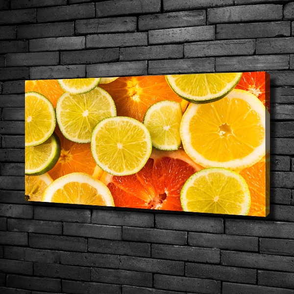 Foto canvas Citrusvruchten