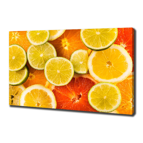 Foto canvas Citrusvruchten