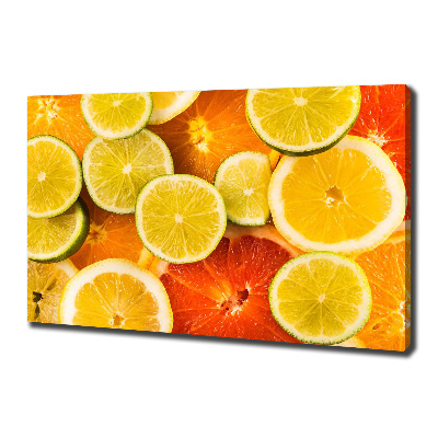 Foto canvas Citrusvruchten