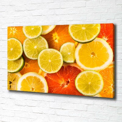 Foto canvas Citrusvruchten