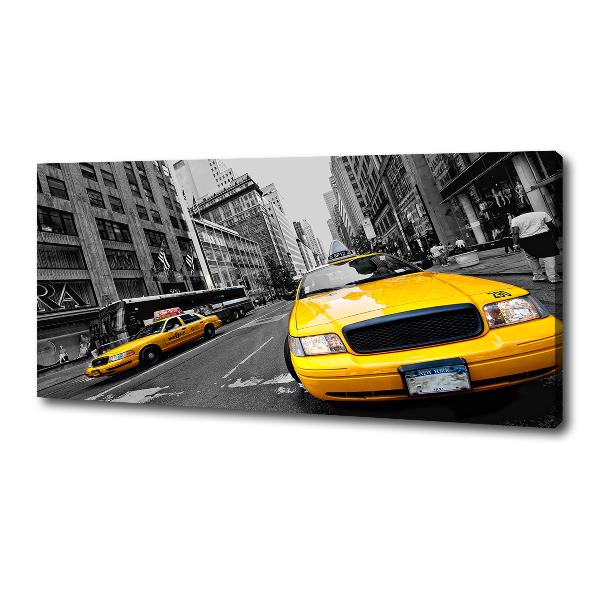 Schilderij op canvas New Yorkse taxi's