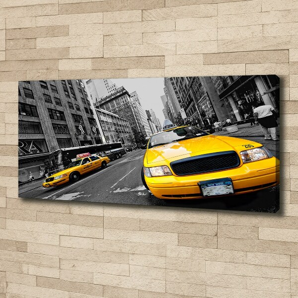 Schilderij op canvas New Yorkse taxi's