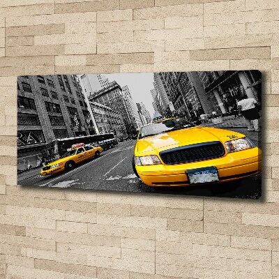 Schilderij op canvas New Yorkse taxi's