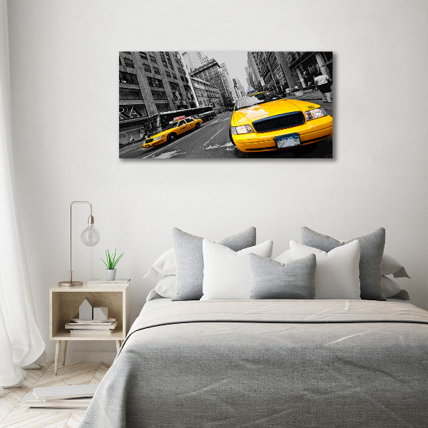 Schilderij op canvas New Yorkse taxi's