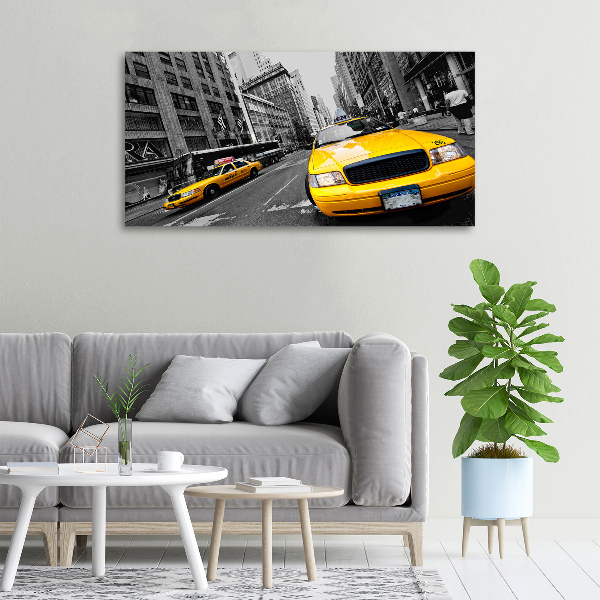 Schilderij op canvas New Yorkse taxi's