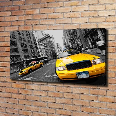 Schilderij op canvas New Yorkse taxi's