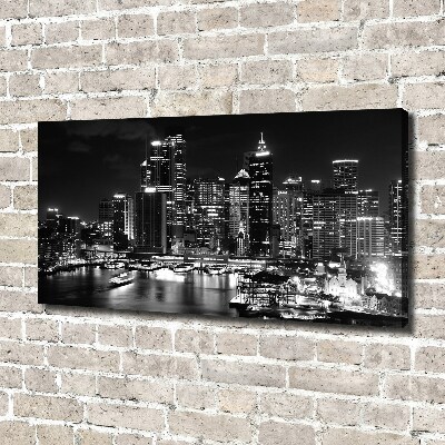 Foto op canvas Sydney 's nachts