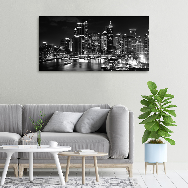Foto op canvas Sydney 's nachts