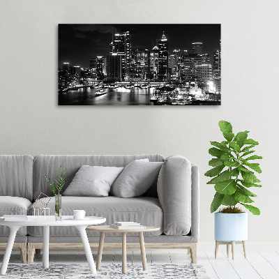 Foto op canvas Sydney 's nachts