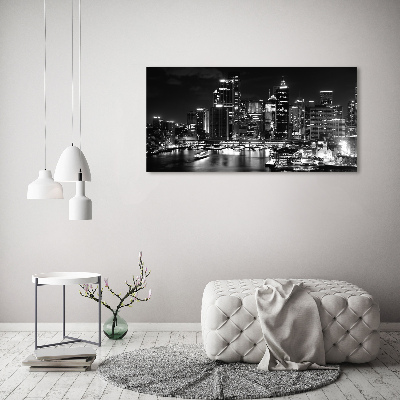 Foto op canvas Sydney 's nachts