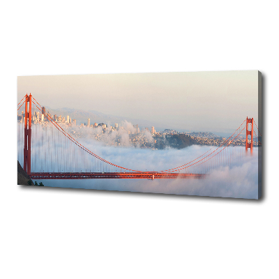 Canvas foto San Francisco-brug