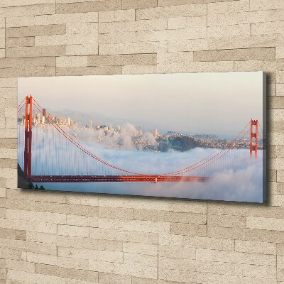 Canvas foto San Francisco-brug