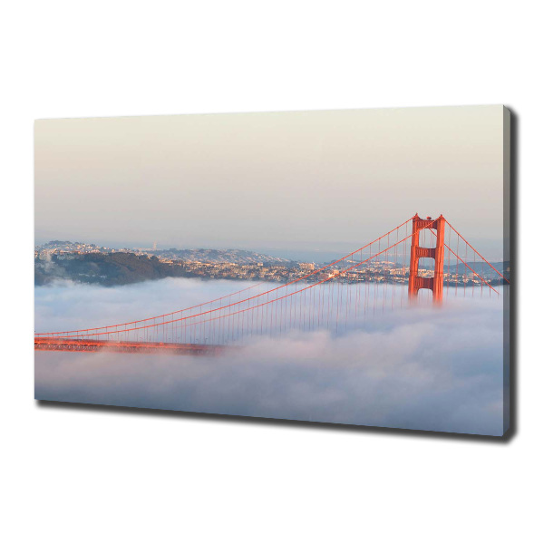Canvas foto San Francisco-brug