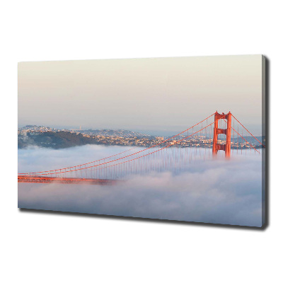 Canvas foto San Francisco-brug