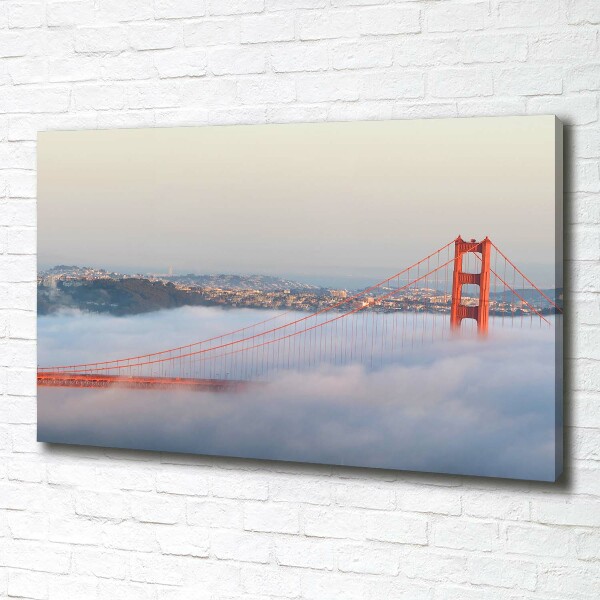 Canvas foto San Francisco-brug