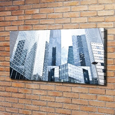 Schilderij op canvas Wolkenkrabbers