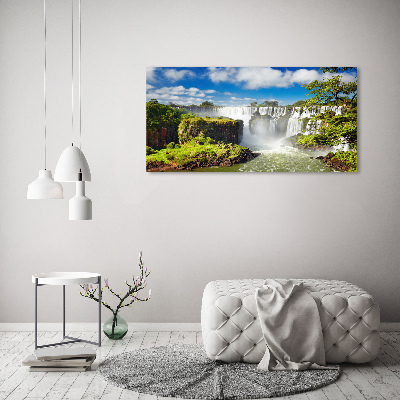Schilderij op canvas Argentijnse waterval