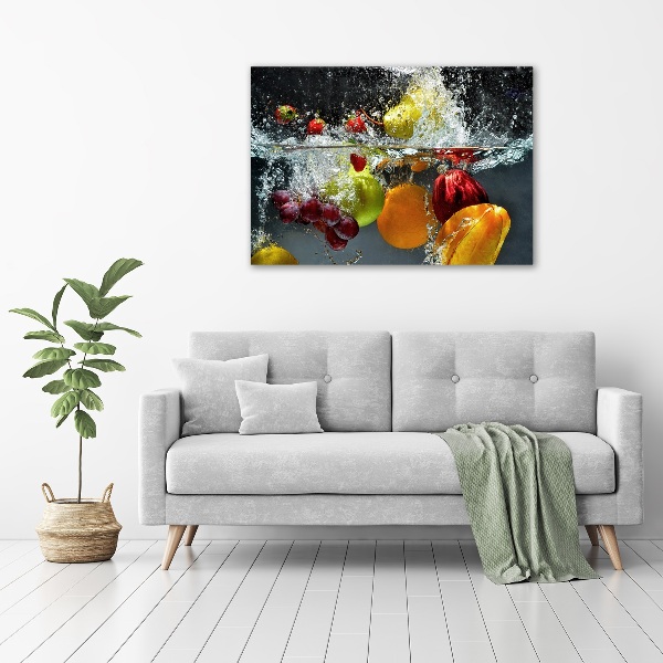 Canvas foto Fruit en groenten