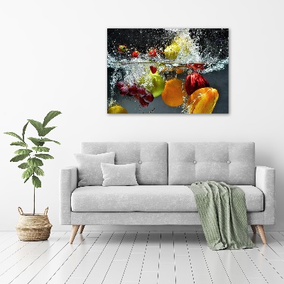 Canvas foto Fruit en groenten