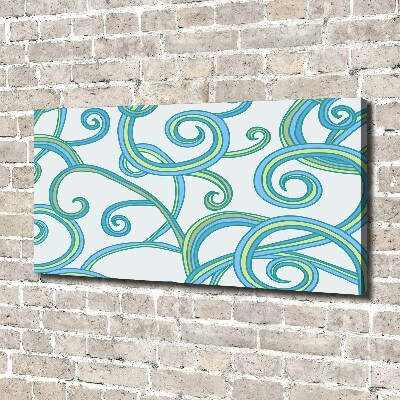 Foto canvas Abstracte spiralen