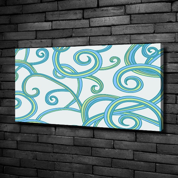 Foto canvas Abstracte spiralen