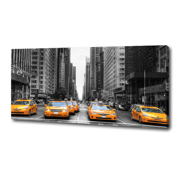 Foto canvas New Yorkse taxi's