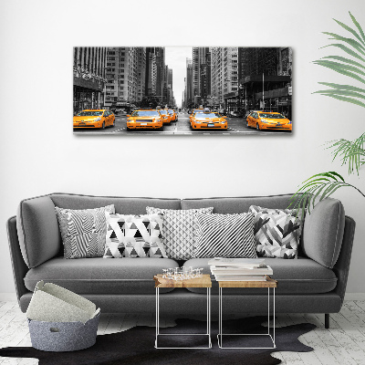 Foto canvas New Yorkse taxi's
