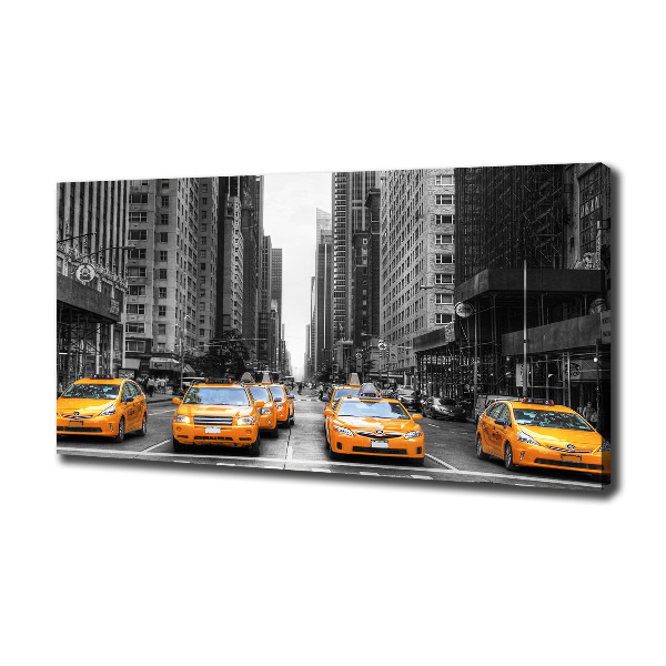 Foto canvas New Yorkse taxi's