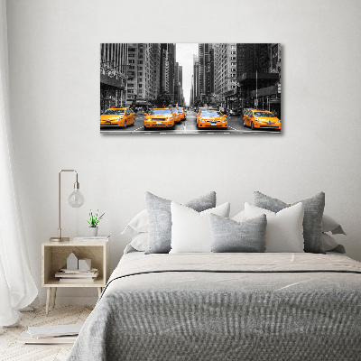 Foto canvas New Yorkse taxi's