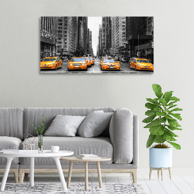 Foto canvas New Yorkse taxi's